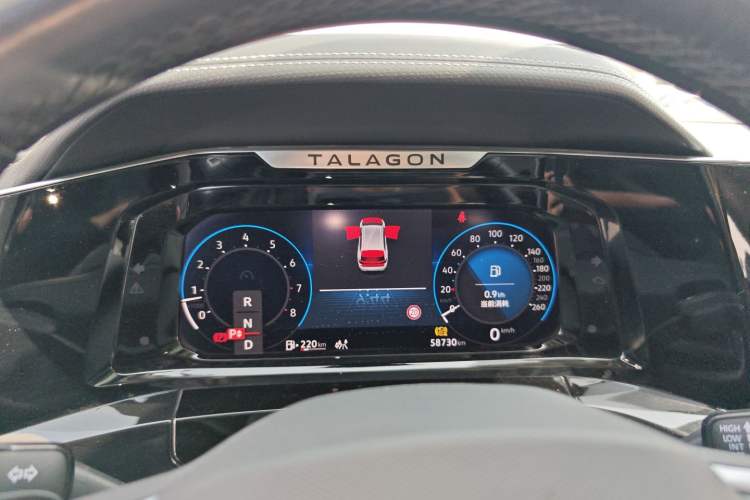 Used Volkswagen Talagon 2023 Facelift 380TSI All-Wheel-Drive Luxury Jiajing Pro 6-Seater Instrument Cluster