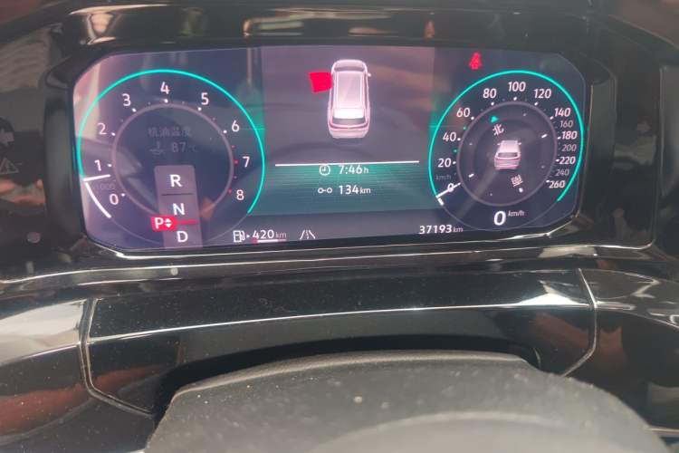 Used Volkswagen Talagon 2023 Facelift 380TSI All-Wheel-Drive Luxury Jiajing Pro 6-Seater Odometer Close Up