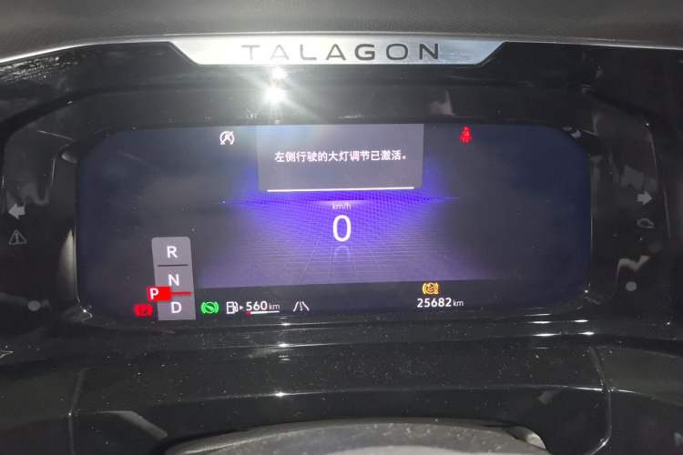 Used Volkswagen Talagon 2024 380TSI All-Wheel Drive Luxury Prestige Pro 6-Seater Instrument Cluster