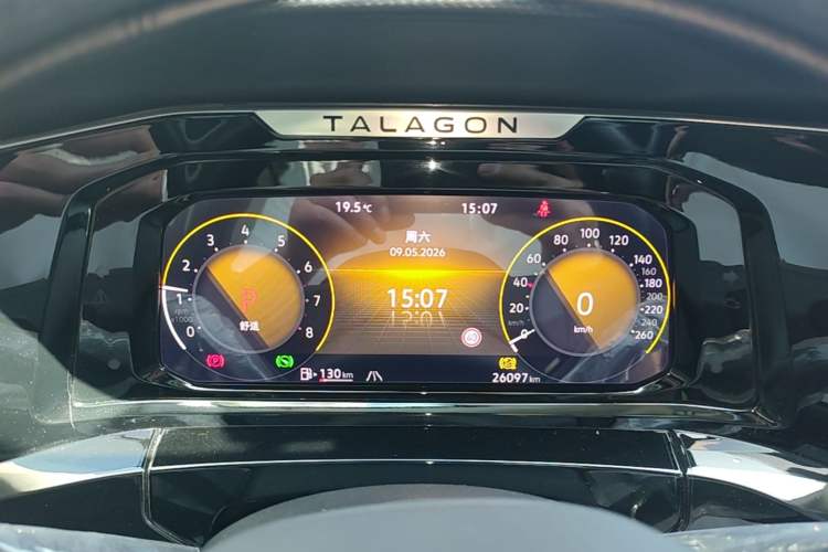 Used Volkswagen Talagon 2024 380TSI All-Wheel Drive Luxury Prestige Pro 6-Seater Instrument Cluster