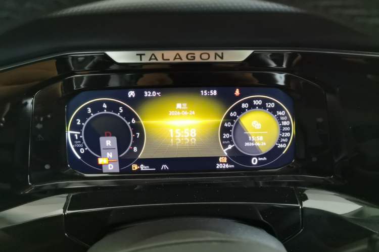 Used Volkswagen Talagon 2024 380TSI All-Wheel Drive Luxury Prestige Pro 6-Seater Instrument Cluster