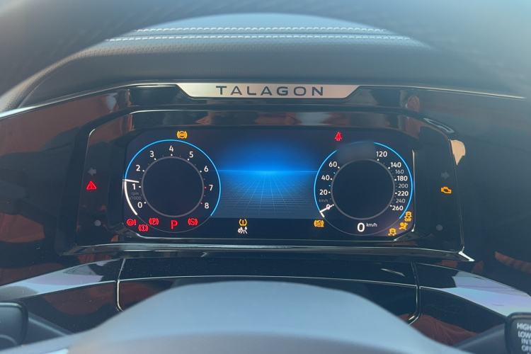 Used Volkswagen Talagon 2024 380TSI Four-Wheel Drive Luxury Jiajing Pro Shared-Experience Version 6 Seats Instrument Cluster
