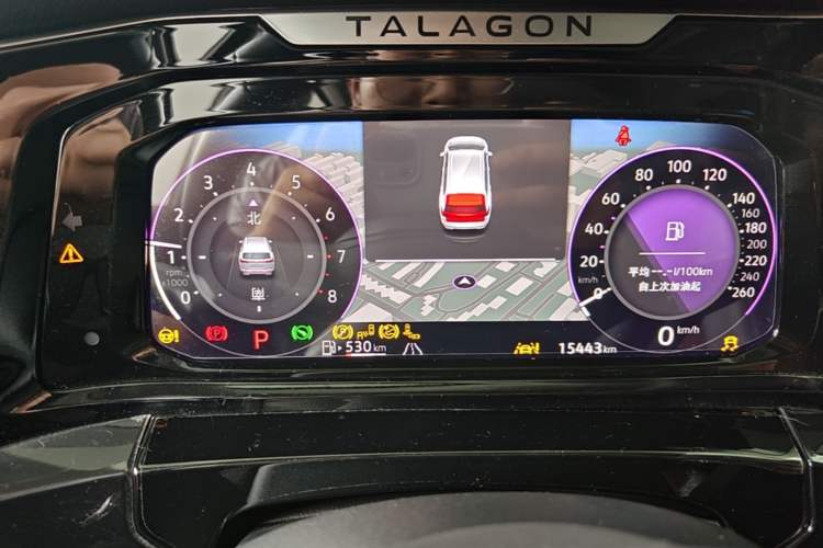 Used Volkswagen Talagon 2024 380TSI All-Wheel Drive Luxury Prestige Pro 6-Seater Instrument Cluster