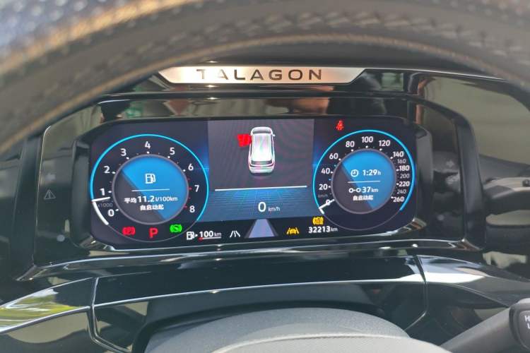 Used Volkswagen Talagon 2024 380TSI All-Wheel Drive Luxury Prestige Pro 7-Seater Instrument Cluster