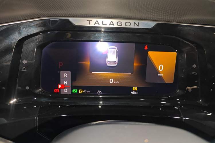 Used Volkswagen Talagon 2024 380TSI Four-Wheel Drive Flagship Shengjing Edition 6 Seats Instrument Cluster