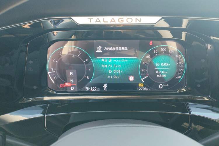 Used Volkswagen Talagon 2024 380TSI Four-Wheel-Drive Flagship Shengjing Shared Enjoyment Version 6 Seats Instrument Cluster