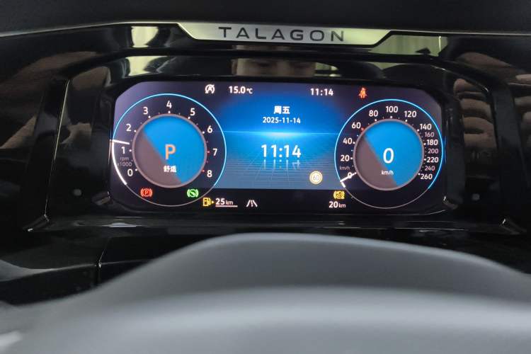 Used Volkswagen Talagon 2024 380TSI Four-Wheel Drive Luxury Jiajing Pro Shared-Experience Version 6 Seats Instrument Cluster