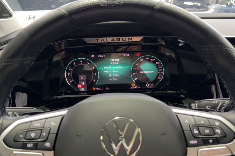 Used Volkswagen Talagon 2024 380TSI Four-Wheel Drive Flagship Shengjing Edition 6 Seats Odometer Close Up