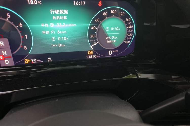 Used Volkswagen Talagon 2024 380TSI Four-Wheel-Drive Flagship Shengjing Shared Enjoyment Version 6 Seats Odometer Close Up