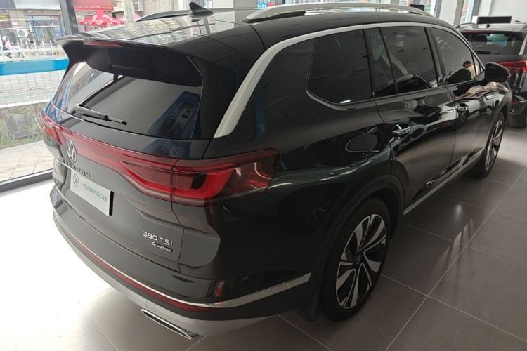 Used Volkswagen Talagon 2024 380TSI All-Wheel Drive Luxury Prestige Pro 6-Seater Rear Right 45 Deg