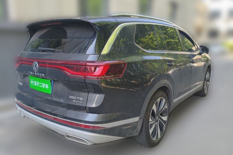 Used Volkswagen Talagon 2024 380TSI All-Wheel Drive Luxury Prestige Pro 6-Seater Rear Right 45 Deg