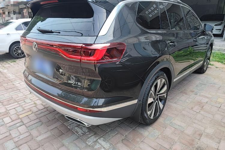 Used Volkswagen Talagon 2024 380TSI All-Wheel Drive Luxury Prestige Pro 7-Seater Rear Right 45 Deg
