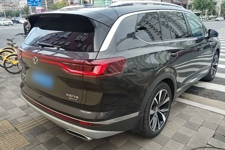 Used Volkswagen Talagon 2024 530TSI Four-Wheel-Drive Flagship Shengjing Edition Pro 6-Seater Rear Right 45 Deg