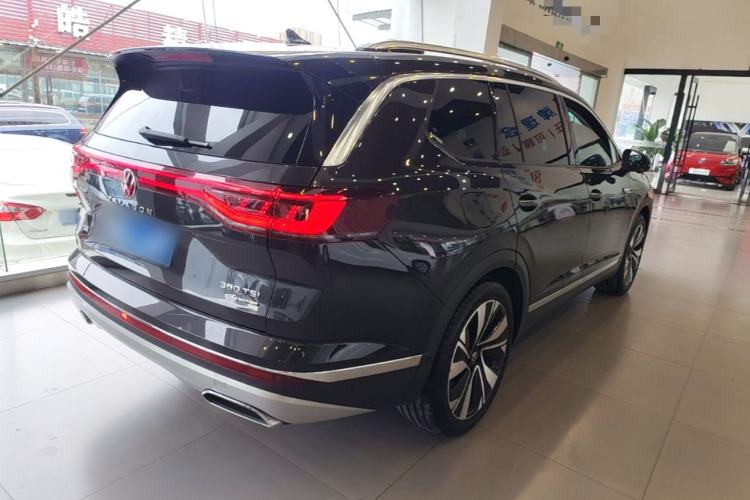 Used Volkswagen Talagon 2024 380TSI All-Wheel Drive Luxury Prestige Pro 6-Seater Rear Right 45 Deg