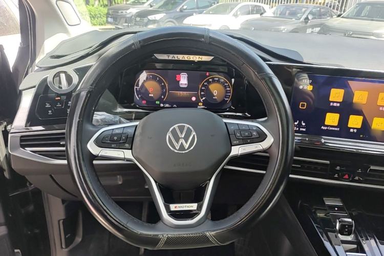 Used Volkswagen Talagon 2024 380TSI All-Wheel Drive Luxury Prestige Pro 6-Seater Steering Wheel