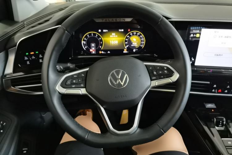 Used Volkswagen Talagon 2024 380TSI All-Wheel Drive Luxury Prestige Pro 6-Seater Steering Wheel