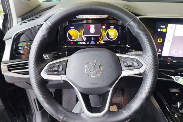 Used Volkswagen Talagon 2024 380TSI All-Wheel Drive Luxury Prestige Pro 6-Seater Steering Wheel