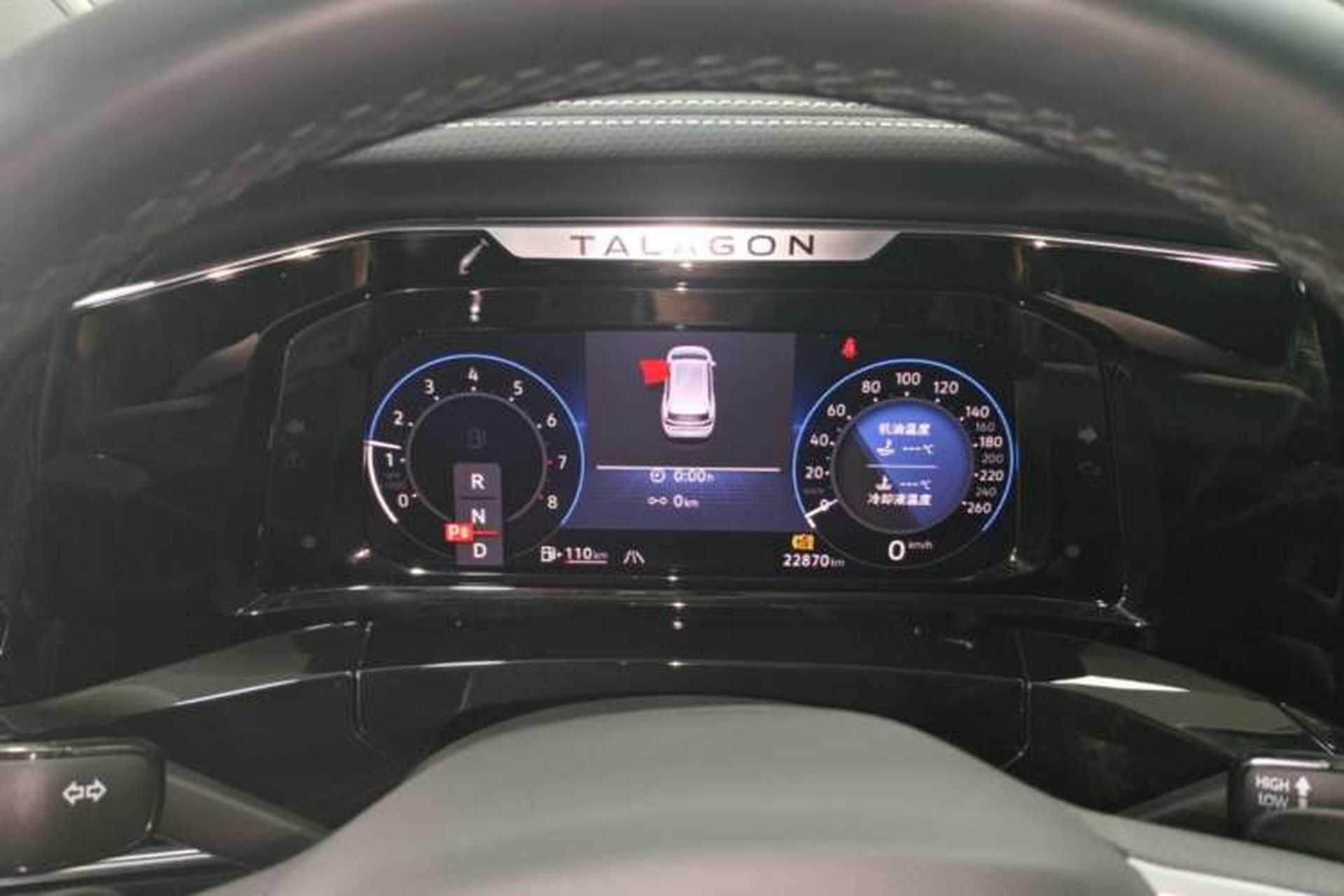 Used Volkswagen Talagon 2024 380TSI Four-Wheel Drive Luxury Jiajing Pro Shared-Experience Version 6 Seats Instrument Cluster