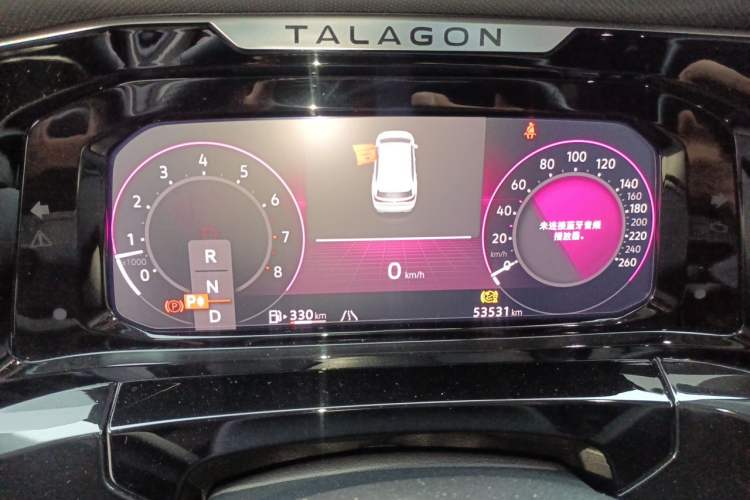 Used Volkswagen Talagon 2024 530TSI Four-Wheel-Drive Flagship Shengjing Edition Pro 6-Seater Instrument Cluster