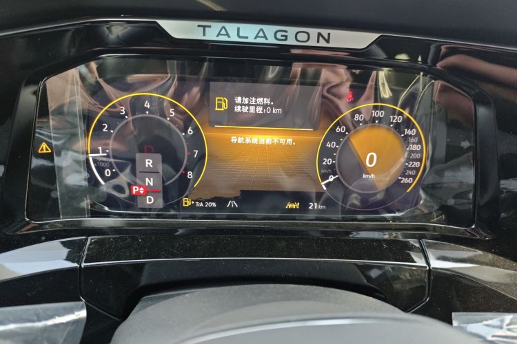 Used Volkswagen Talagon 2025 380TSI All-Wheel-Drive Luxury Jiajing Pro – Shared Edition 6 Seats Instrument Cluster