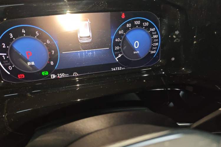Used Volkswagen Talagon 2025 380TSI All-Wheel-Drive Luxury Jiajing Pro – Shared Edition 6 Seats Odometer Close Up