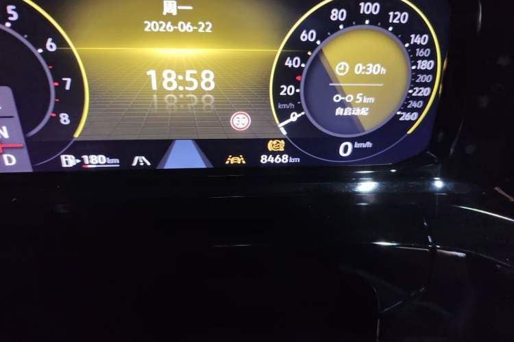 Used Volkswagen Talagon 2025 380TSI All-Wheel Drive Luxury Jiajing Pro – Shared-Use Version 7 Seats Odometer Close Up