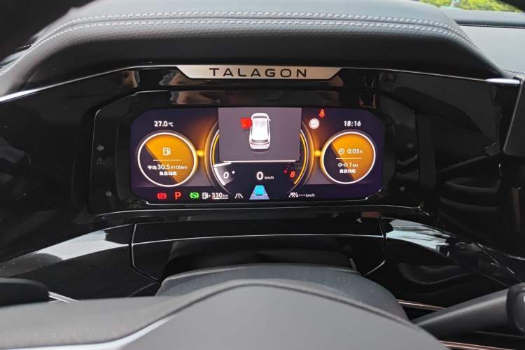 Used Volkswagen Talagon 2025 530TSI Four-Wheel-Drive Flagship Shengjing Pro Shared Edition 6-Seater Instrument Cluster