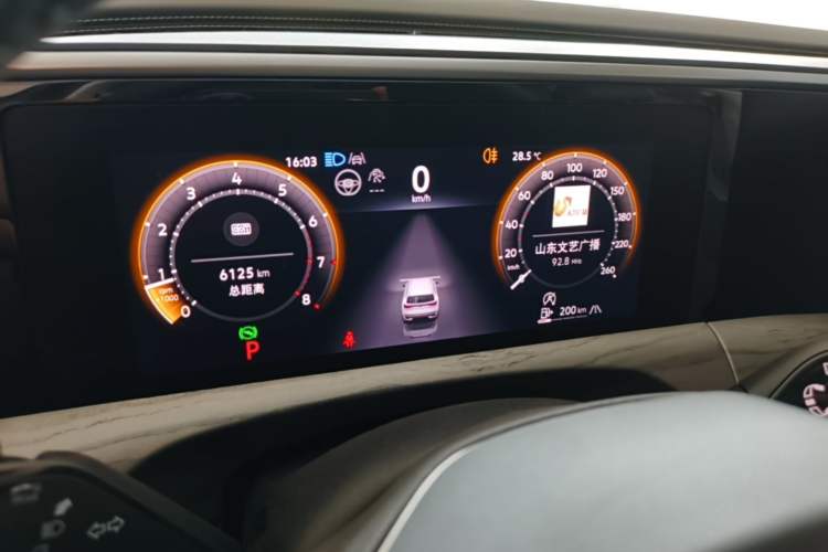 Used Volkswagen Talagon 2026 Model 450TSI Four-Wheel Drive Supreme 6-Seater Instrument Cluster