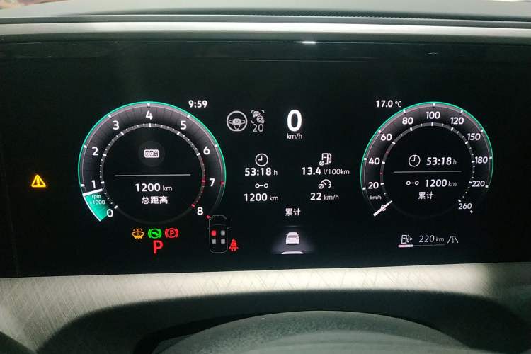 Used Volkswagen Talagon 2026 Model 450TSI Four-Wheel Drive Flagship 6-Seater Instrument Cluster