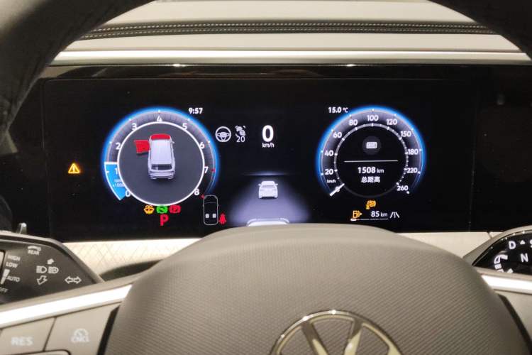 Used Volkswagen Talagon 2026 Model 450TSI Four-Wheel Drive Flagship 6-Seater Instrument Cluster