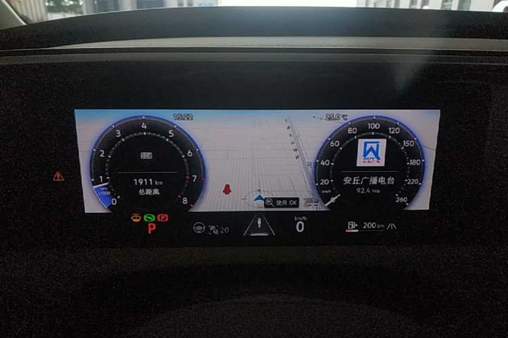 Used Volkswagen Talagon 2026 Model 450TSI Four-Wheel Drive Flagship 6-Seater Instrument Cluster