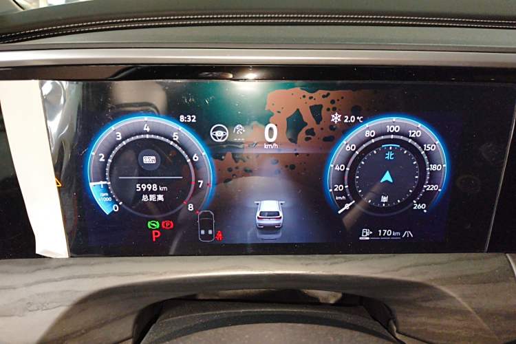 Used Volkswagen Talagon 2026 Model 450TSI Four-Wheel Drive Supreme 6-Seater Instrument Cluster