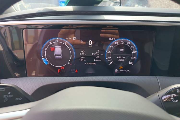 Used Volkswagen Talagon 2026 Model 450TSI Four-Wheel Drive Flagship 6-Seater Instrument Cluster