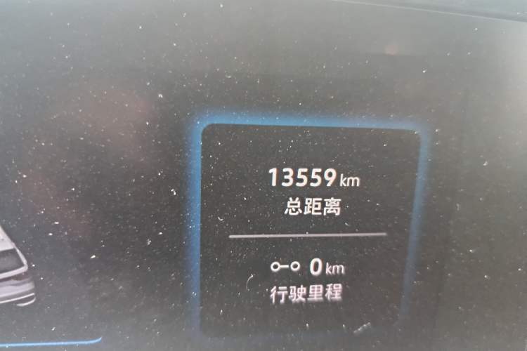 Used Volkswagen Talagon 2026 Model 450TSI Four-Wheel Drive Supreme 6-Seater Odometer Close Up