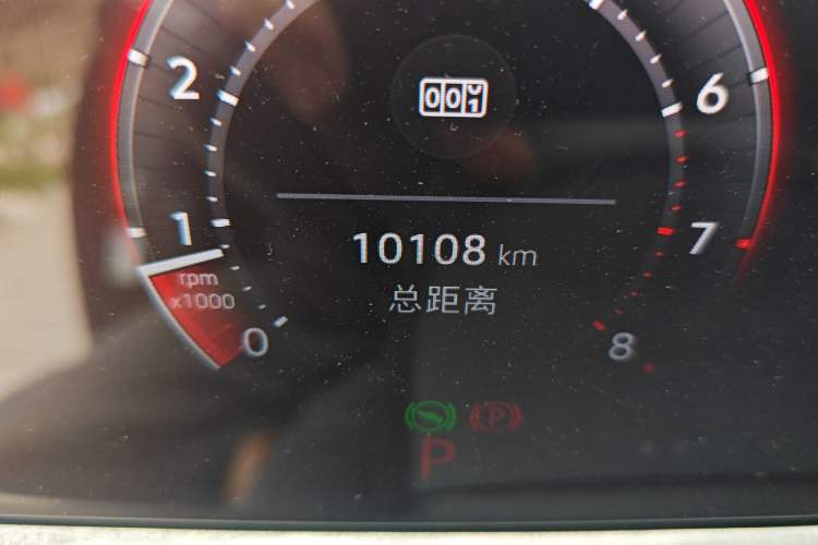 Used Volkswagen Talagon 2026 Model 450TSI Four-Wheel Drive Supreme 6-Seater Odometer Close Up