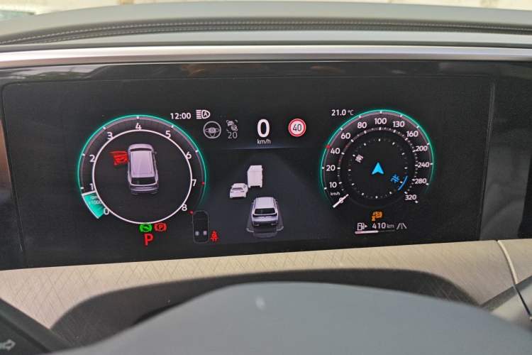 Used Volkswagen Talagon 2026 Model 450TSI Four-Wheel Drive Flagship 6-Seater Instrument Cluster