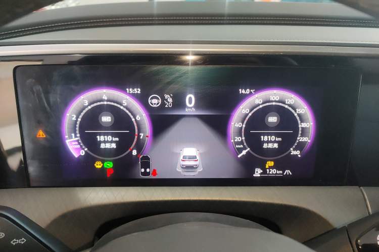 Used Volkswagen Talagon 2026 Model 450TSI Four-Wheel Drive Flagship 6-Seater Instrument Cluster