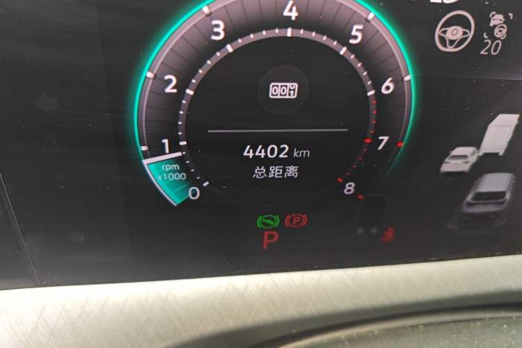 Used Volkswagen Talagon 2026 Model 450TSI Four-Wheel Drive Flagship 6-Seater Odometer Close Up