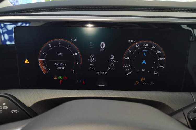 Used Volkswagen Talagon 2026 Model 450TSI Four-Wheel Drive Flagship 6-Seater Instrument Cluster
