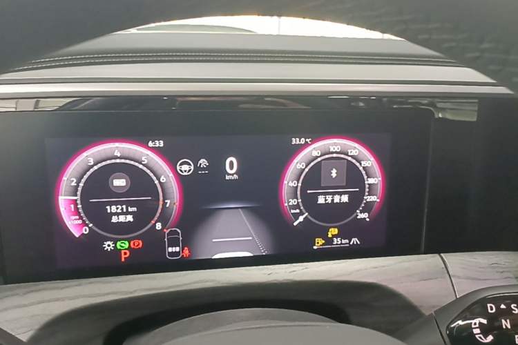 Used Volkswagen Talagon 2026 Model 450TSI Four-Wheel Drive Supreme 7-Seater Instrument Cluster