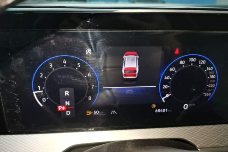 Used Volkswagen Tavendor 2023 380TSI Four-Wheel Drive R-Line Cruise Edition Instrument Cluster