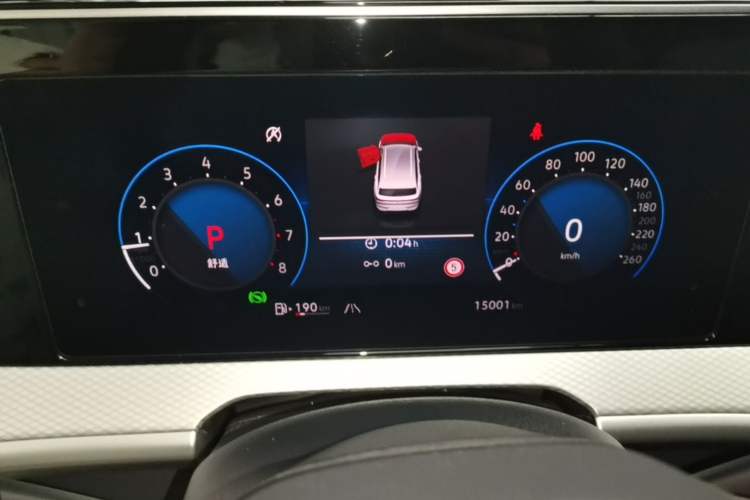 Used Volkswagen Tavendor 2023 380TSI Four-Wheel Drive R-Line Cruise Edition Instrument Cluster