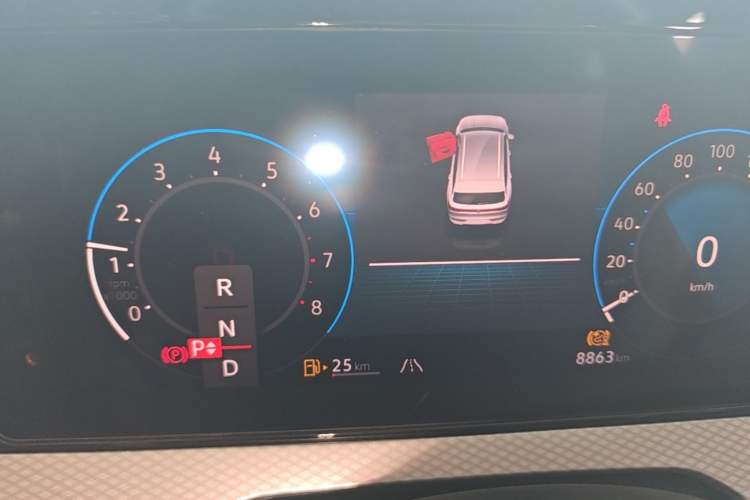 Used Volkswagen Tavendor 2023 380TSI Four-Wheel Drive R-Line Cruise Edition Instrument Cluster