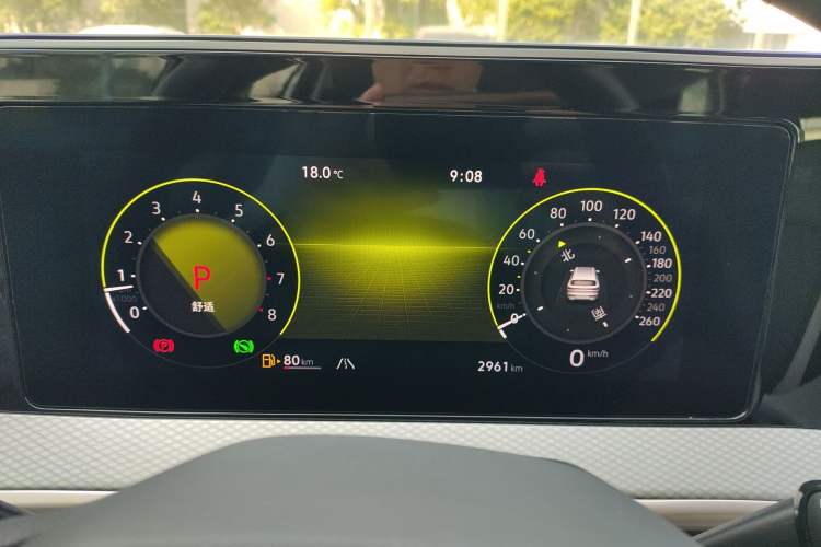 Used Volkswagen Tavendor 2023 380TSI Four-Wheel Drive R-Line Cruise Edition Instrument Cluster