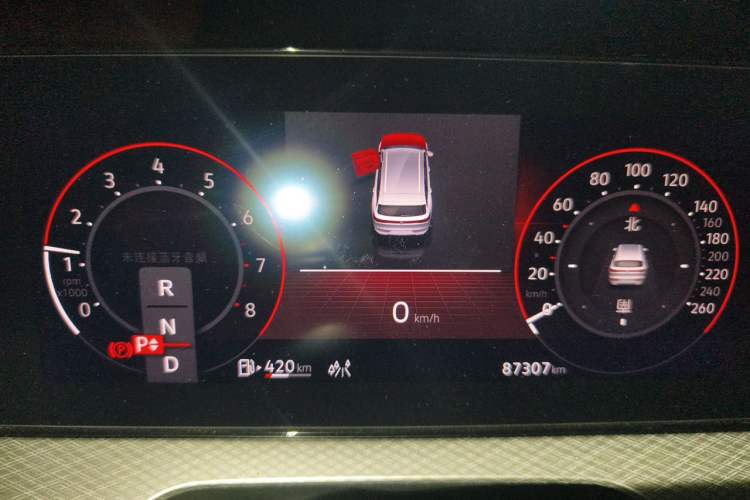 Used Volkswagen Tavendor 2023 380TSI Four-Wheel Drive R-Line Cruise Edition Instrument Cluster