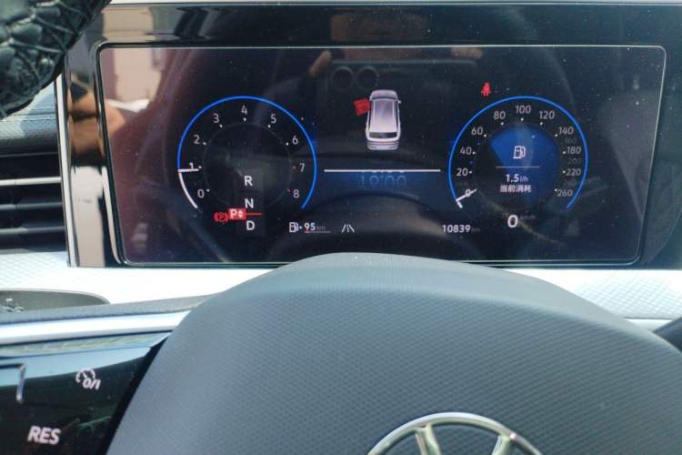 Used Volkswagen Tavendor 2023 380TSI Four-Wheel Drive R-Line Cruise Edition Instrument Cluster