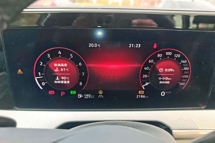 Used Volkswagen Tavendor 2023 380TSI Four-Wheel Drive R-Line Cruise Edition Instrument Cluster