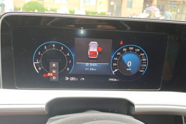 Used Volkswagen Tavendor 2023 380TSI Four-Wheel Drive R-Line Cruise Edition Instrument Cluster