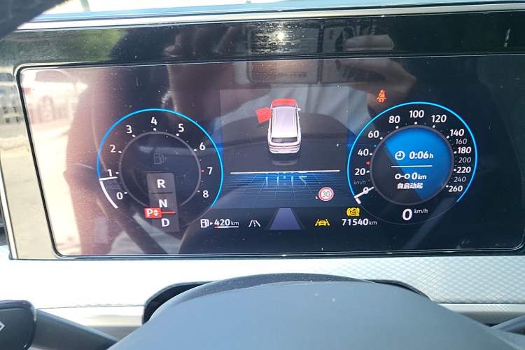 Used Volkswagen Tavendor 2023 380TSI Four-Wheel Drive R-Line Cruise Edition Instrument Cluster