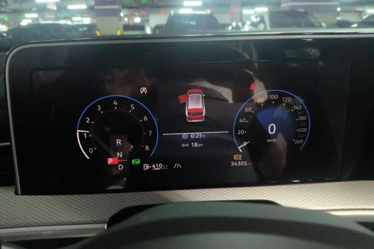 Used Volkswagen Tavendor 2023 380TSI Four-Wheel Drive R-Line Cruise Edition Instrument Cluster